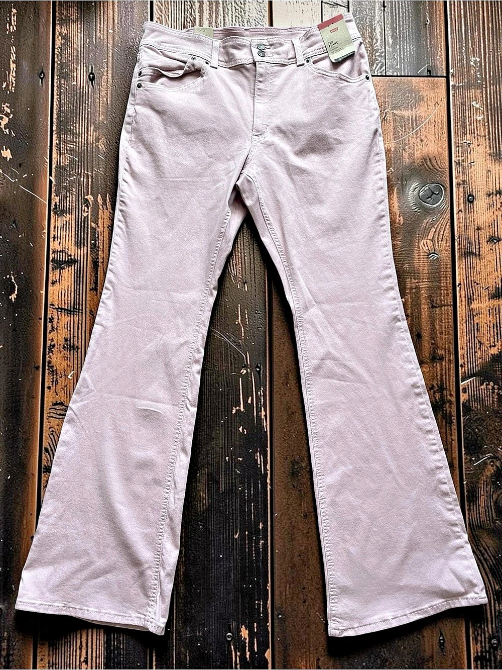 Levi's 726 Women’s High Rise Flare in Pink Size 33 NWT